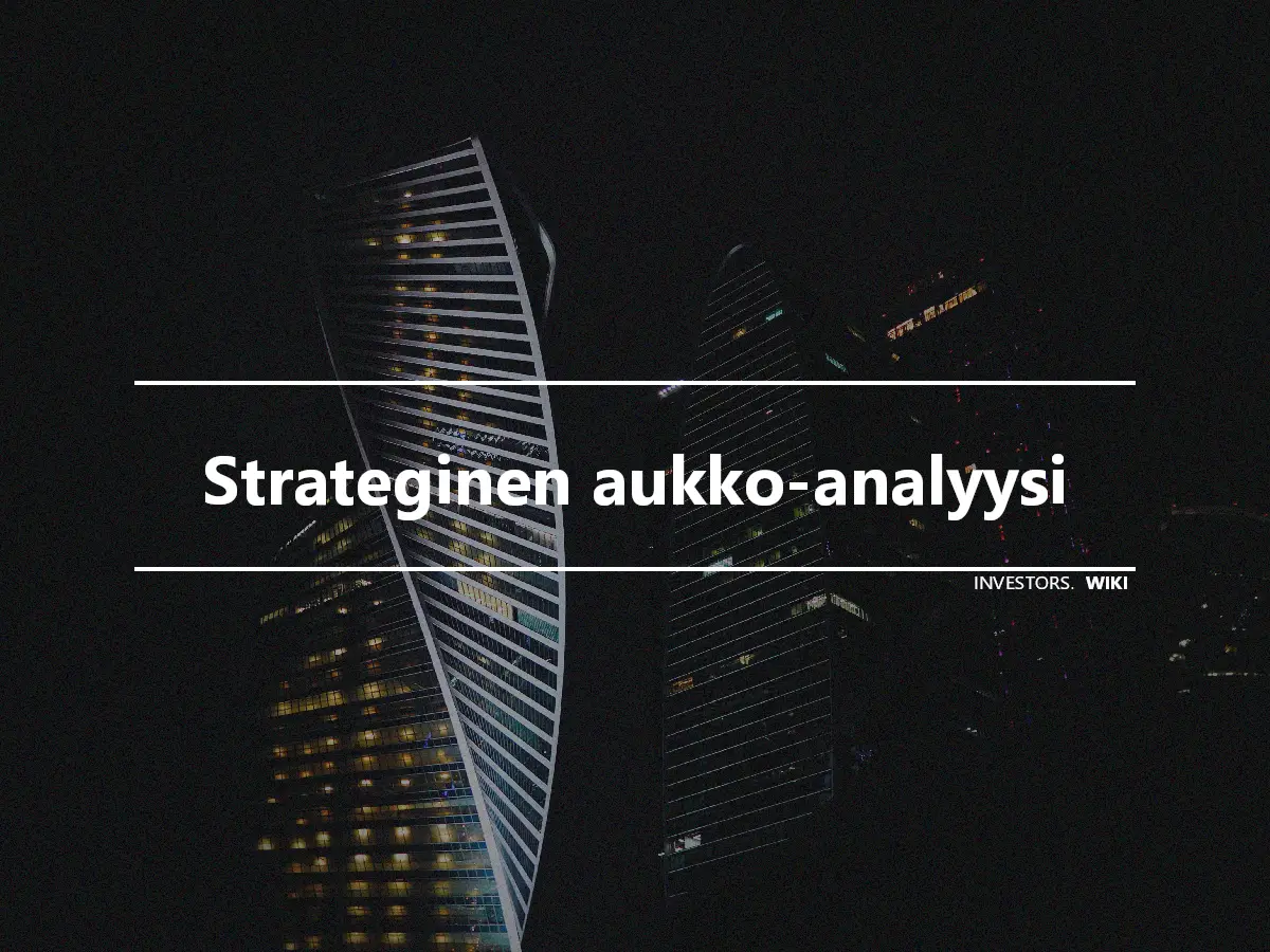 Strateginen aukko-analyysi