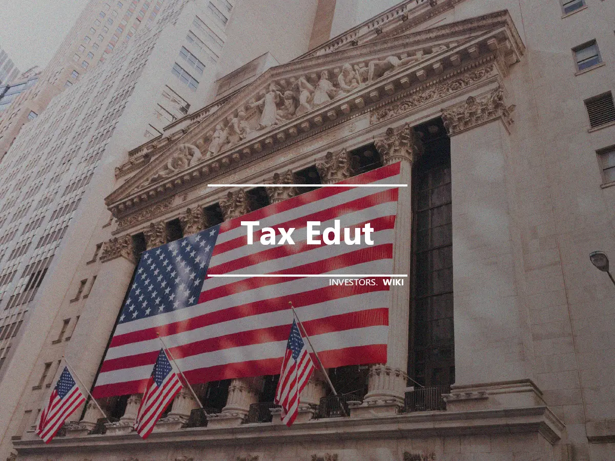 Tax Edut