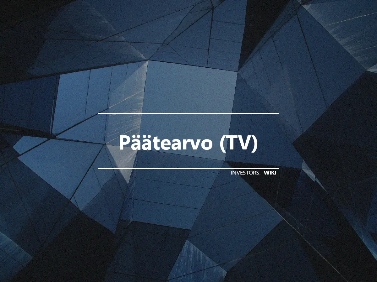 Päätearvo (TV)