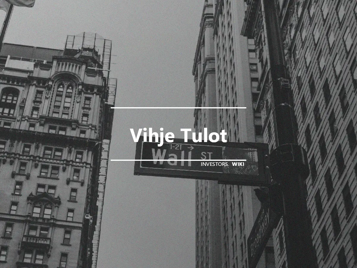 Vihje Tulot