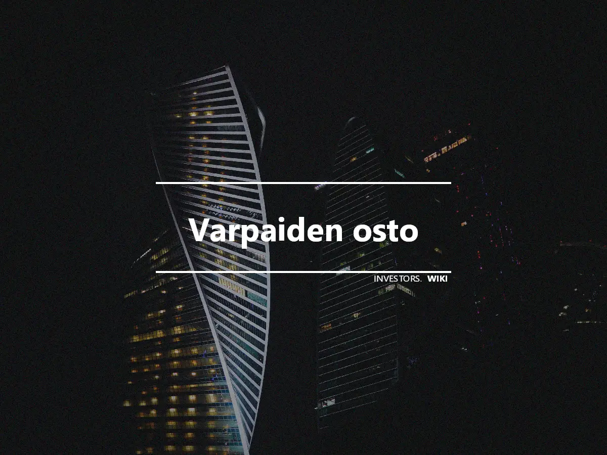 Varpaiden osto