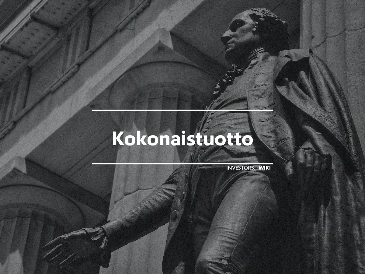 Kokonaistuotto