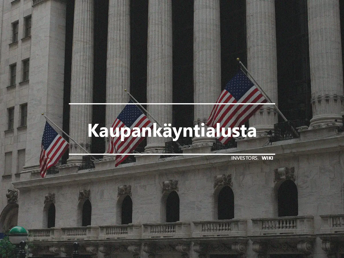 Kaupankäyntialusta