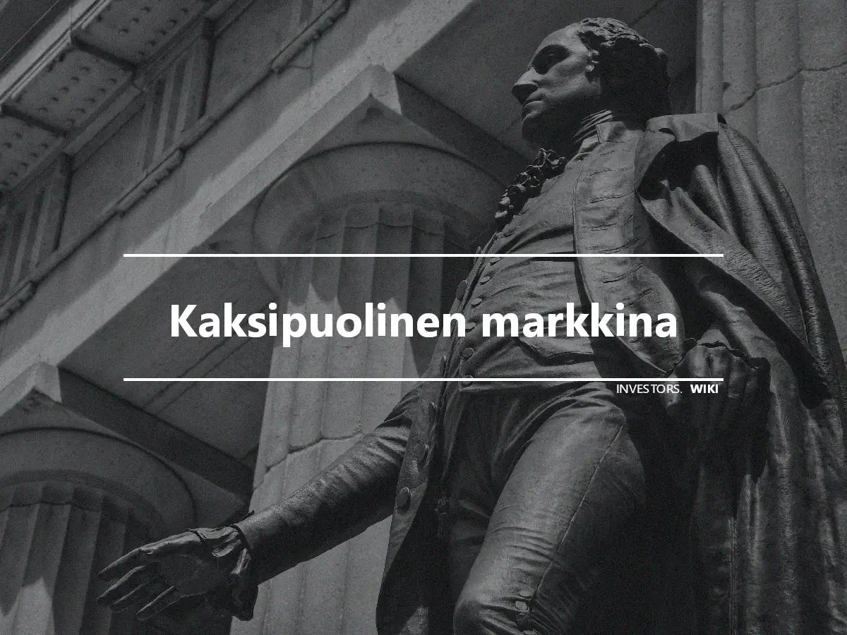 Kaksipuolinen markkina