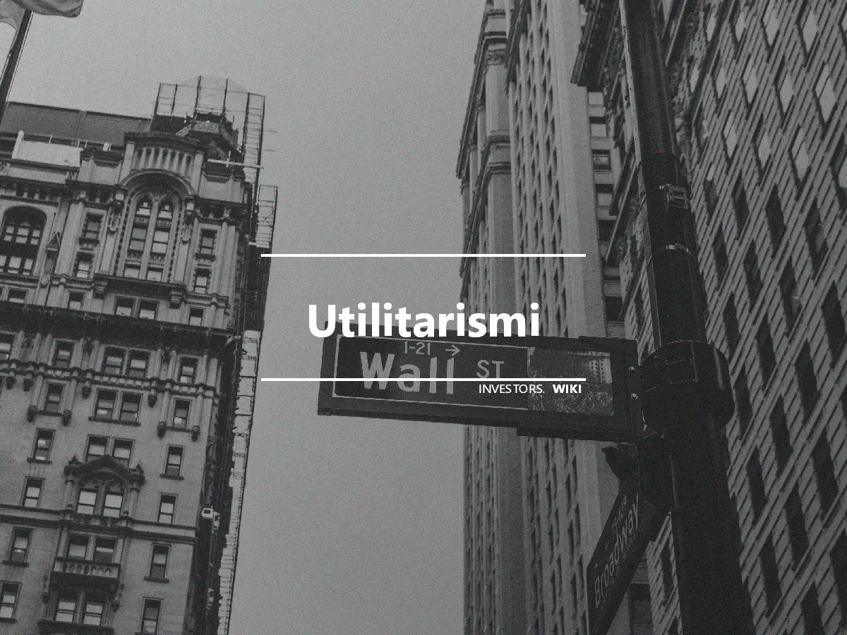 Utilitarismi