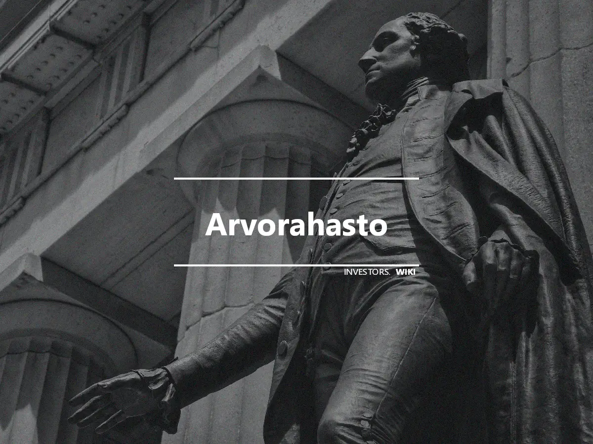 Arvorahasto