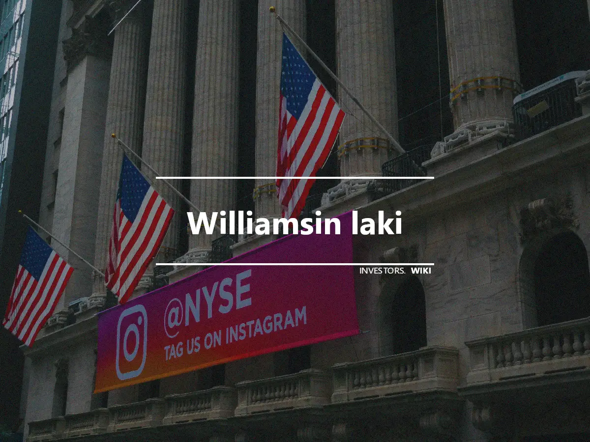 Williamsin laki