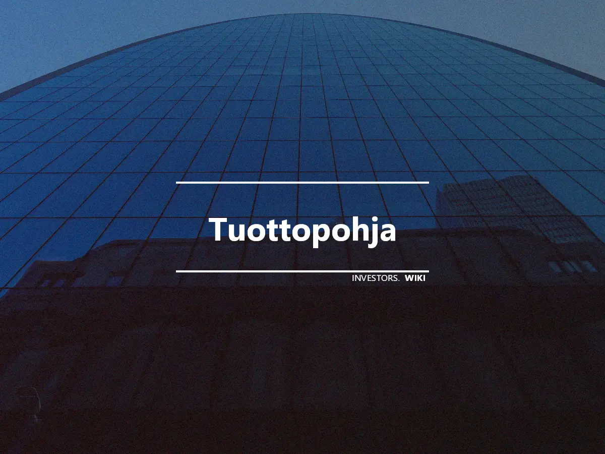 Tuottopohja