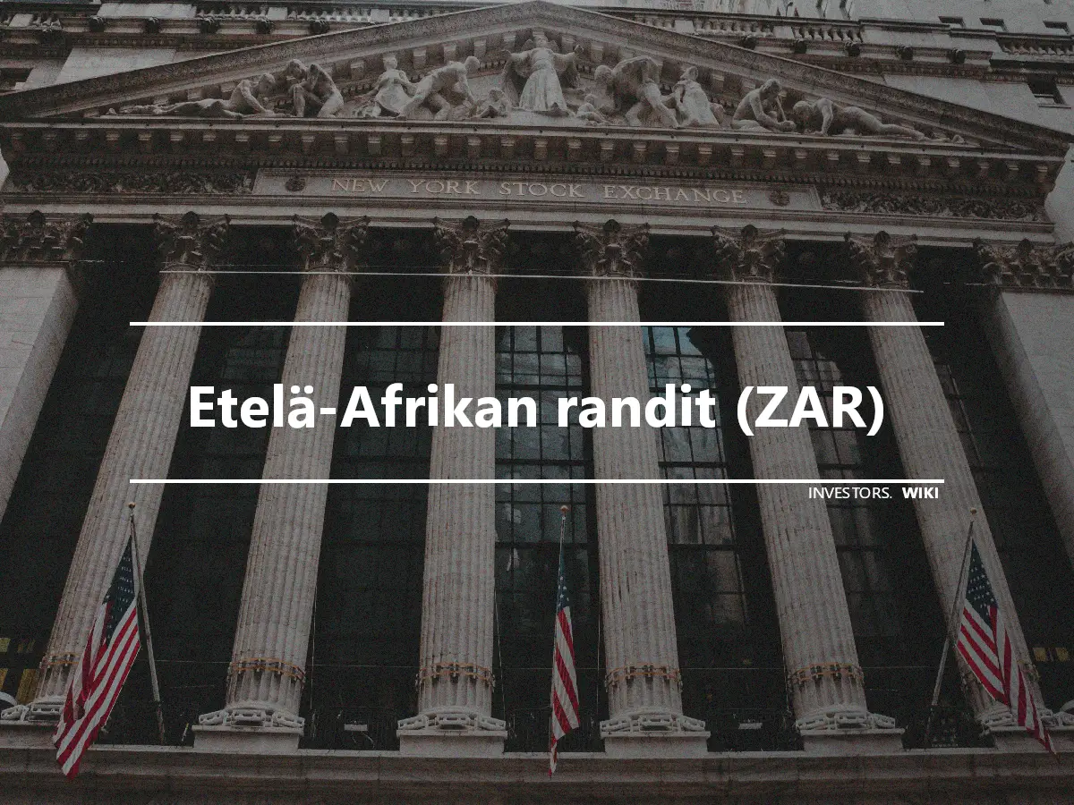 Etelä-Afrikan randit (ZAR)