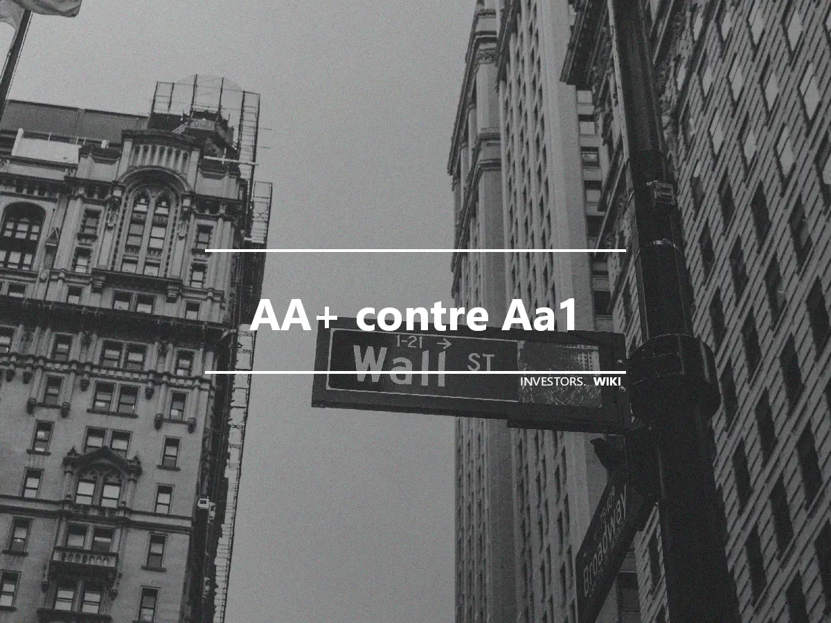 AA+ contre Aa1