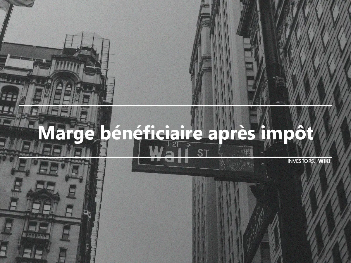 Marge bénéficiaire après impôt