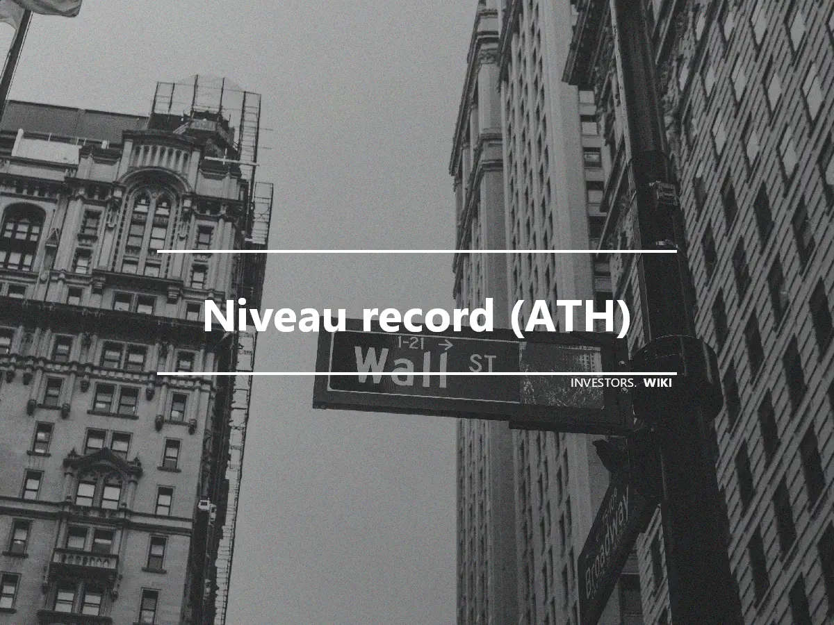 Niveau record (ATH)