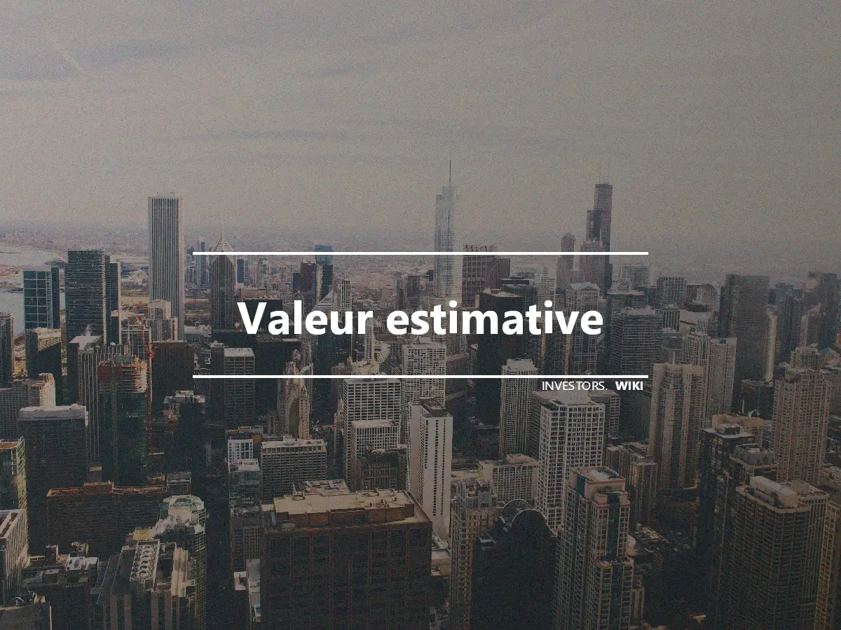 Valeur estimative