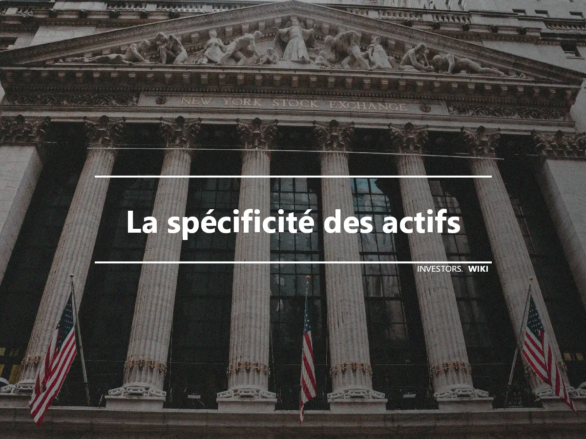 La spécificité des actifs