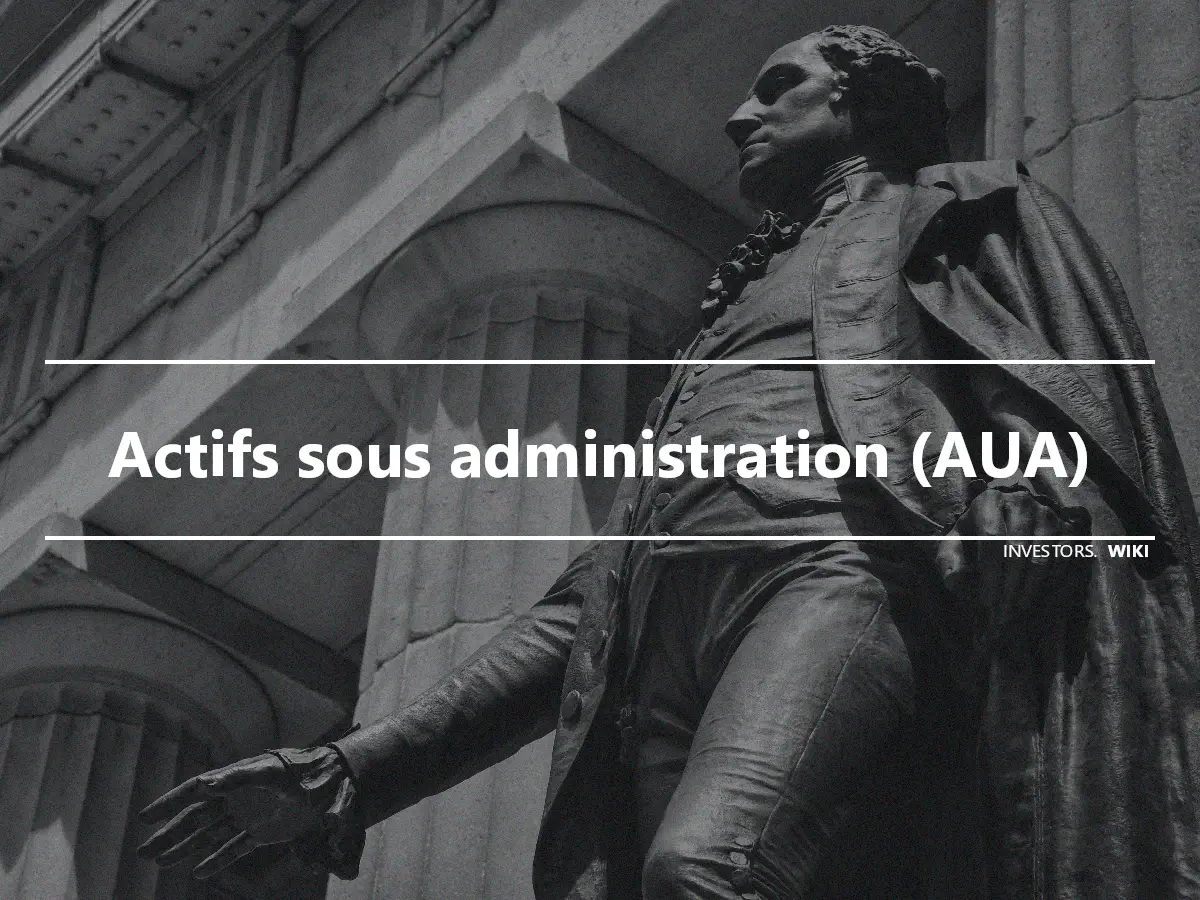 Actifs sous administration (AUA)