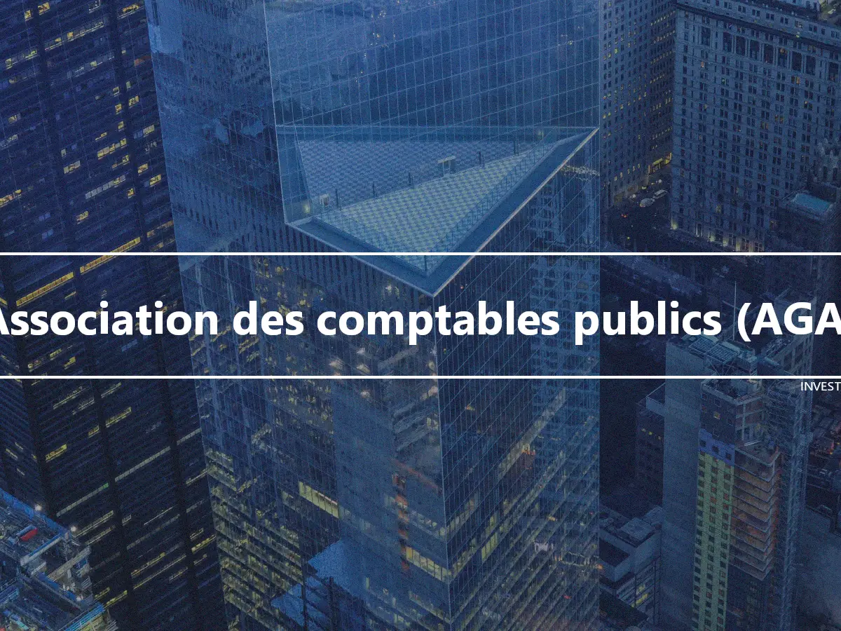 Association des comptables publics (AGA)