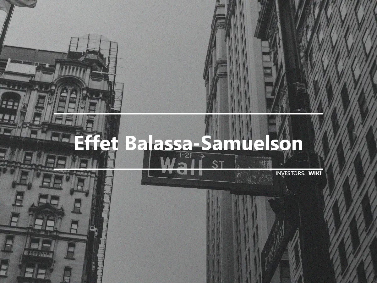 Effet Balassa-Samuelson