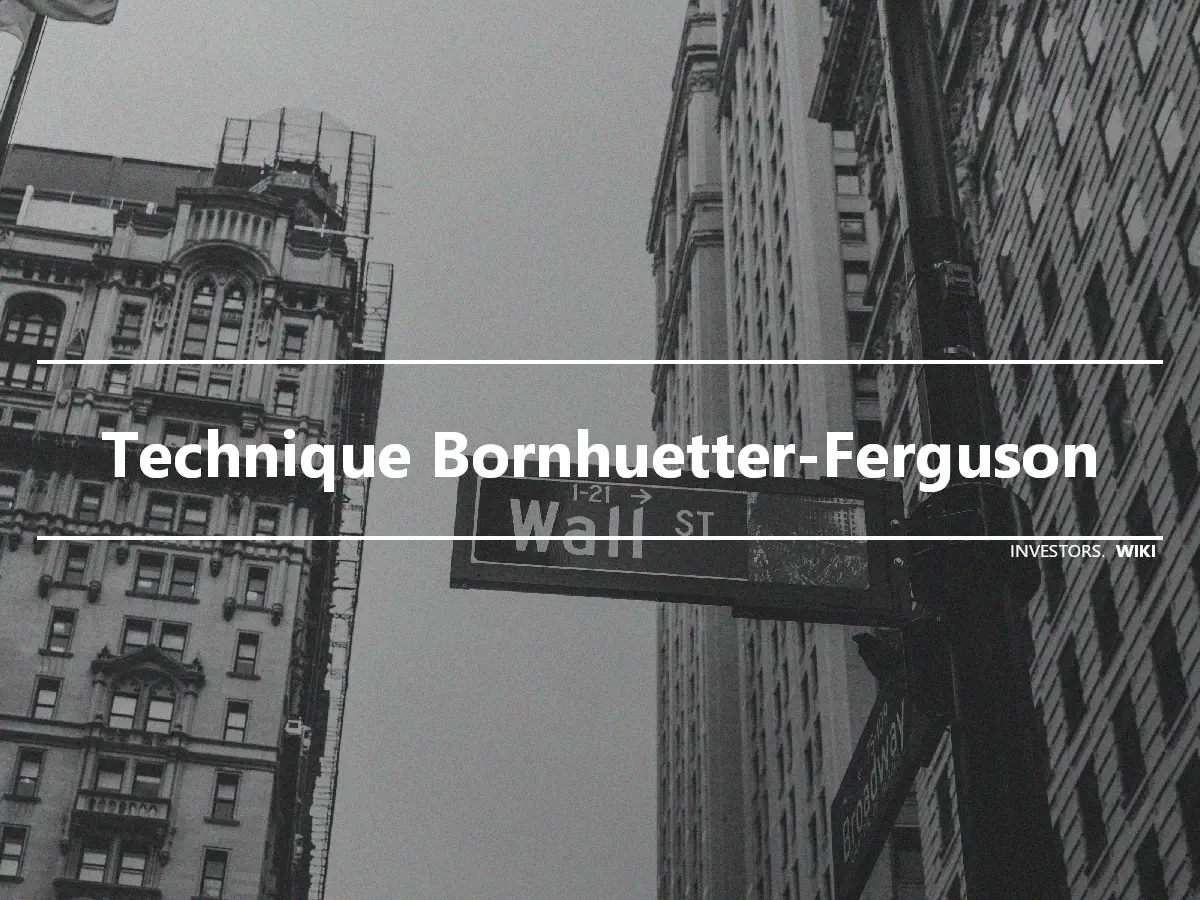 Technique Bornhuetter-Ferguson