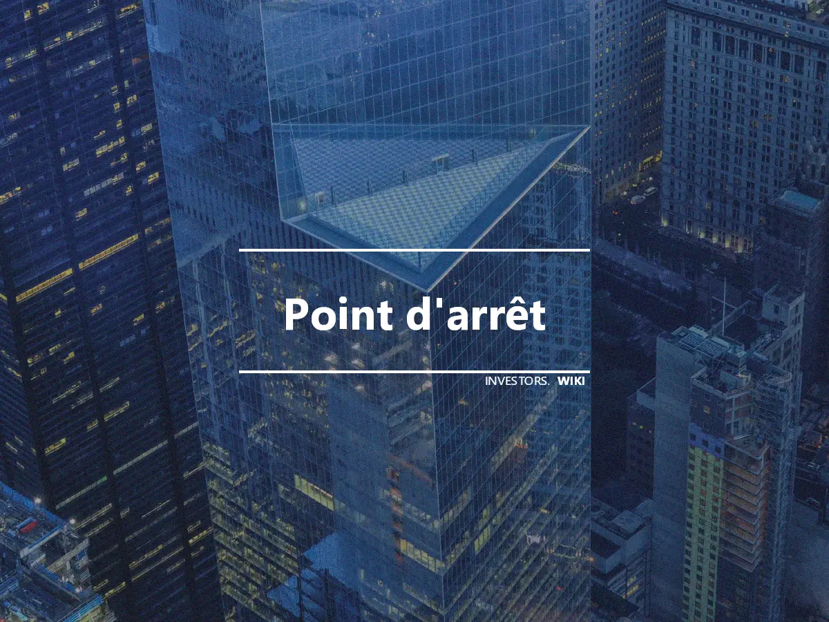 Point d'arrêt