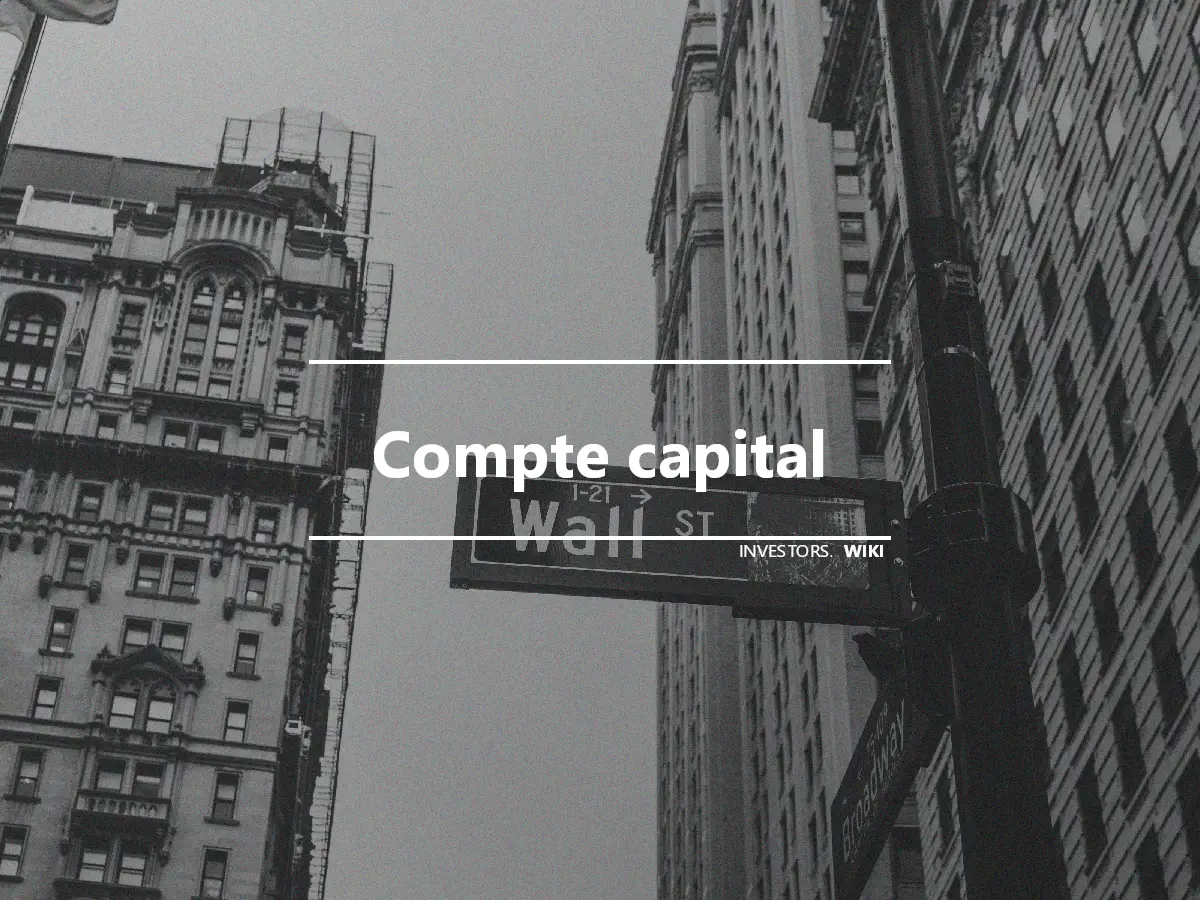 Compte capital