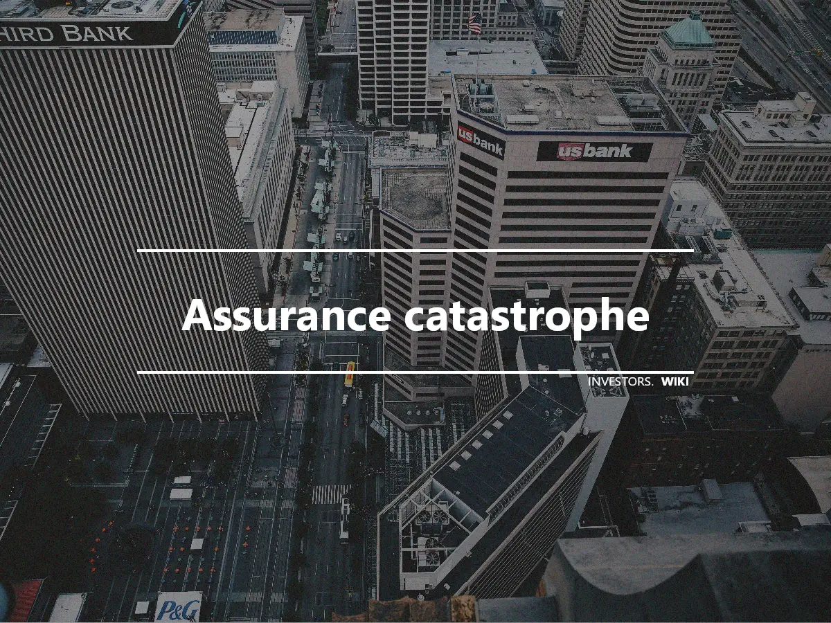 Assurance catastrophe