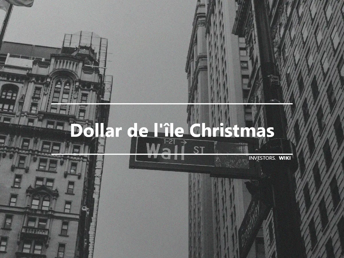 Dollar de l'île Christmas