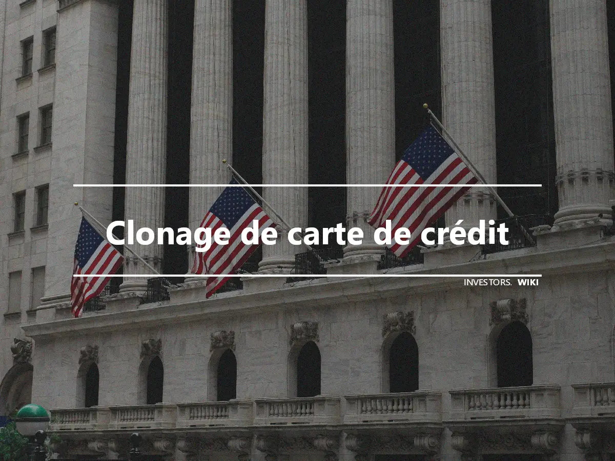 Clonage de carte de crédit