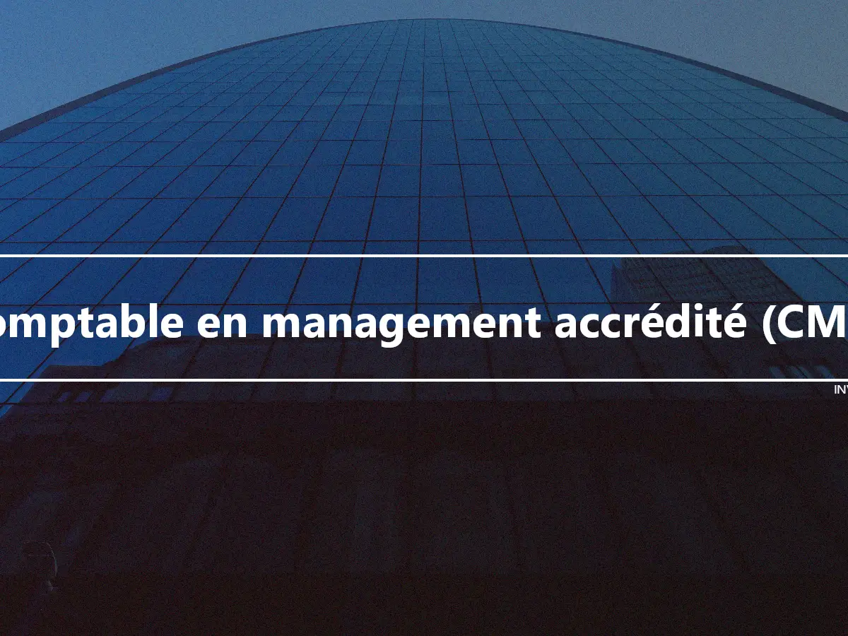 Comptable en management accrédité (CMA)