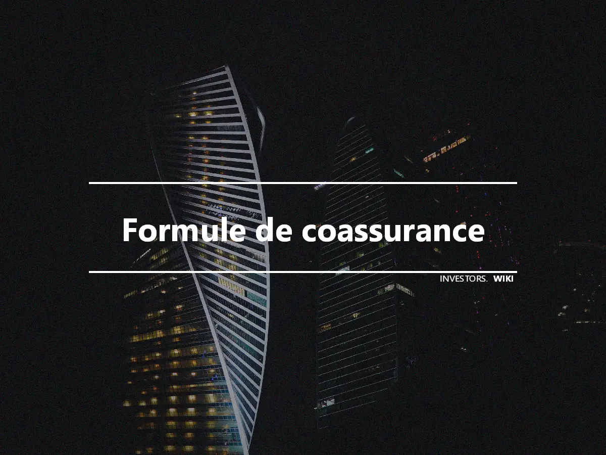 Formule de coassurance