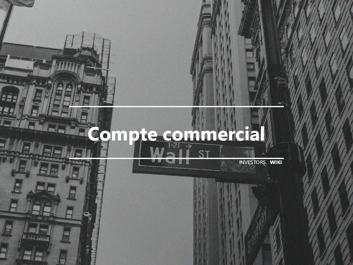 Compte commercial