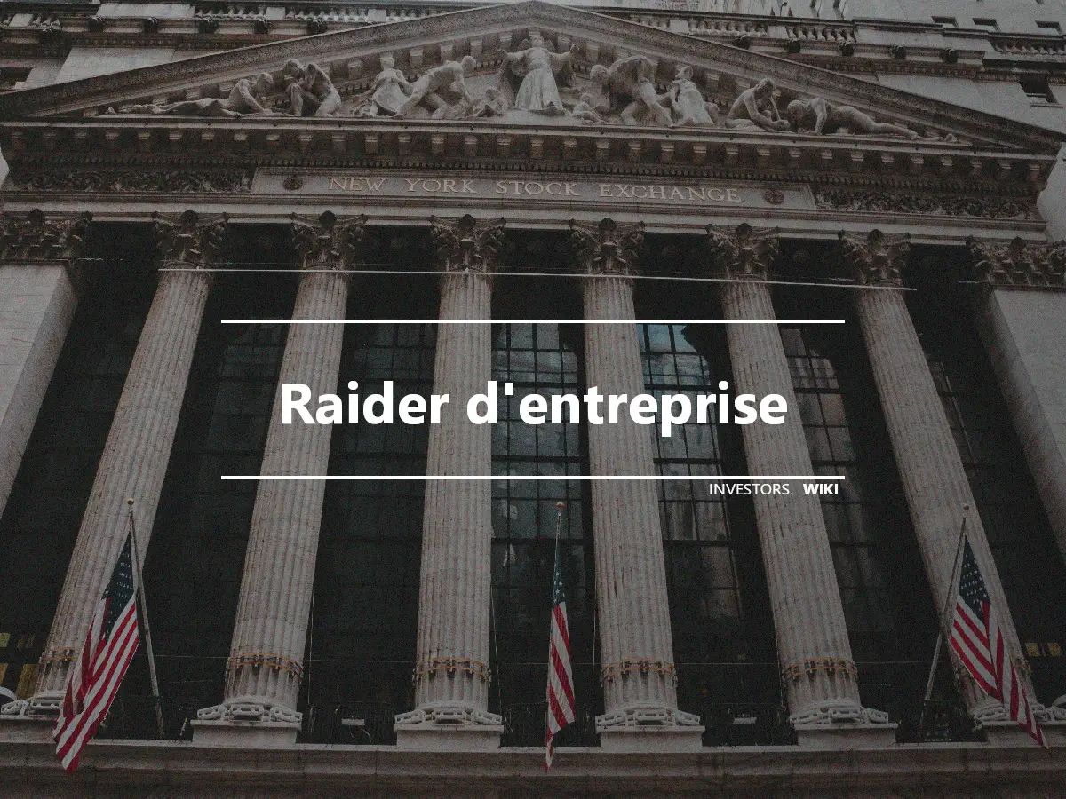 Raider d'entreprise