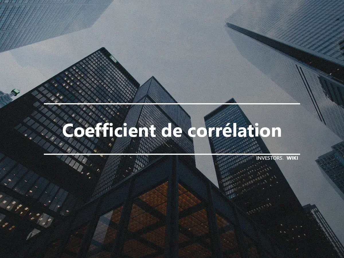 Coefficient de corrélation