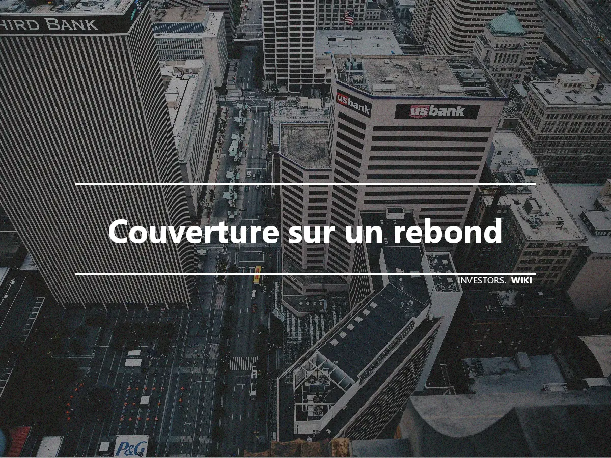 Couverture sur un rebond