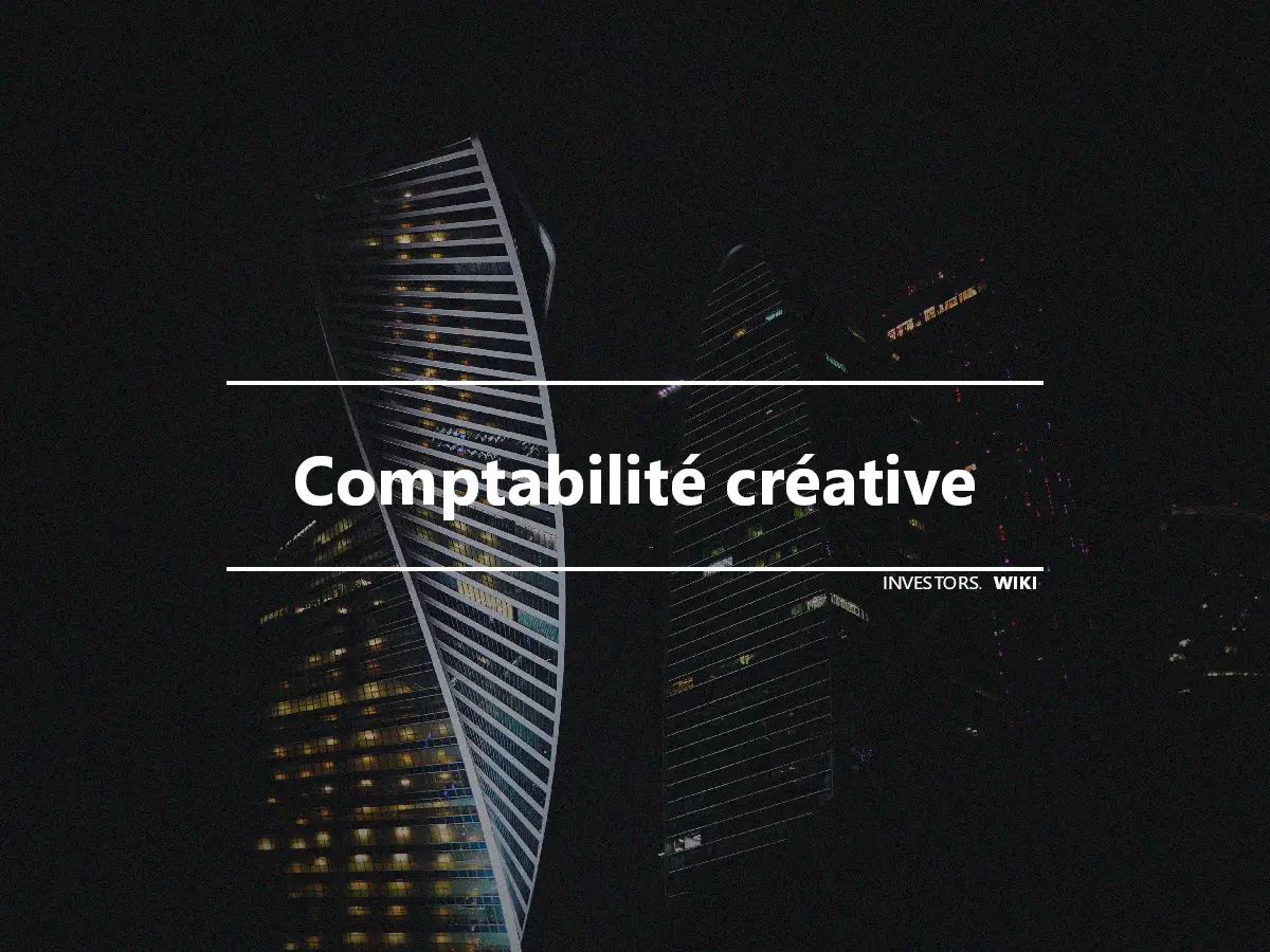Comptabilité créative