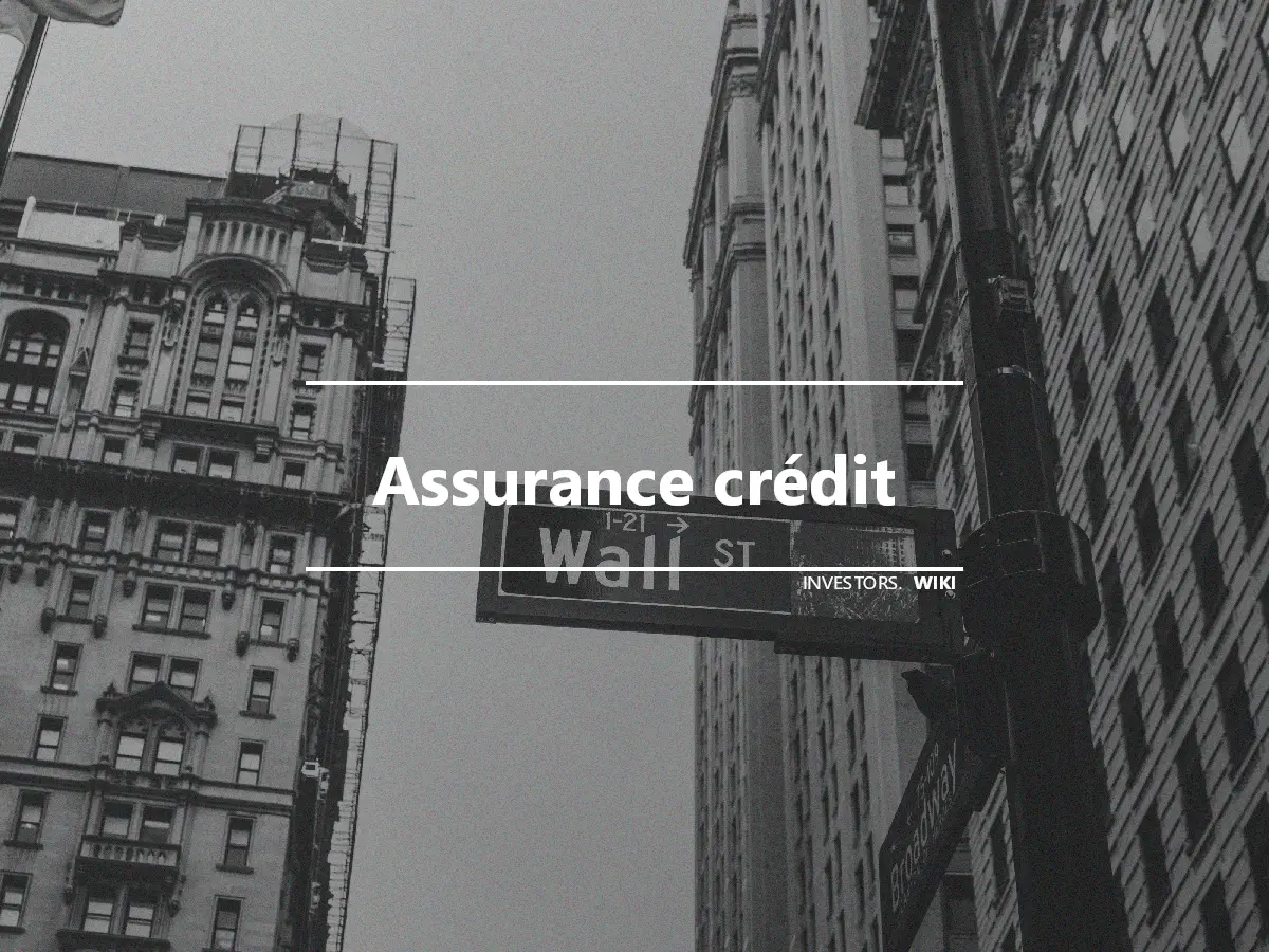 Assurance crédit