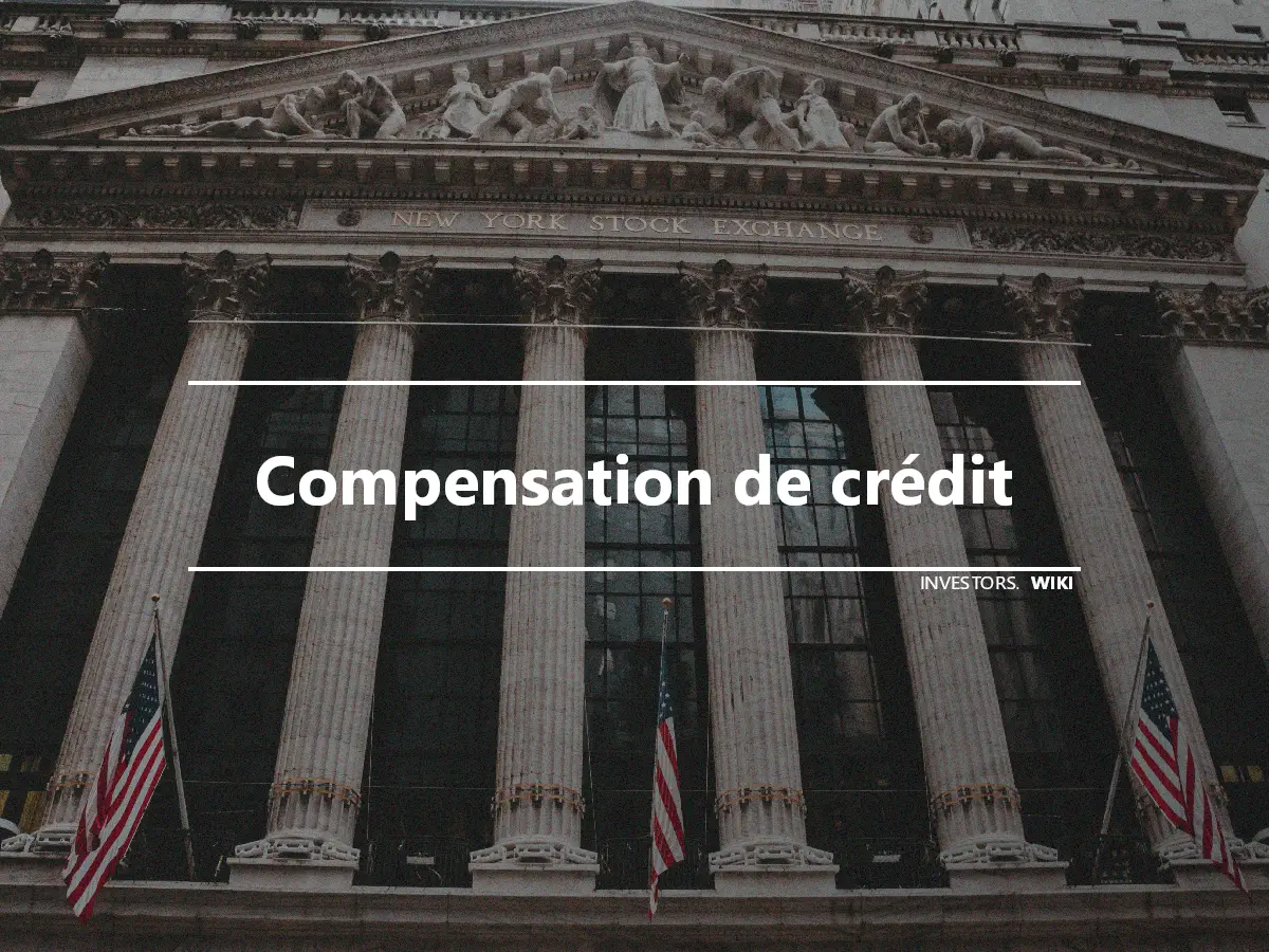 Compensation de crédit