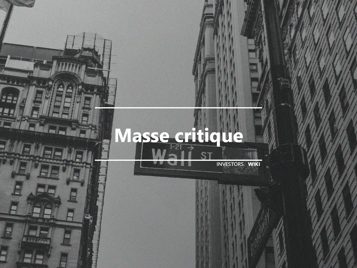 Masse critique
