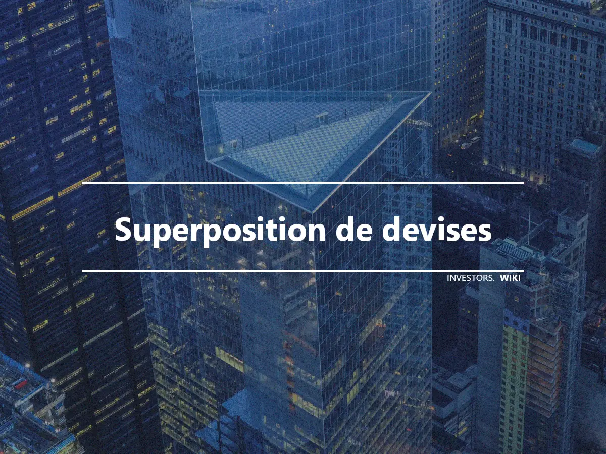 Superposition de devises