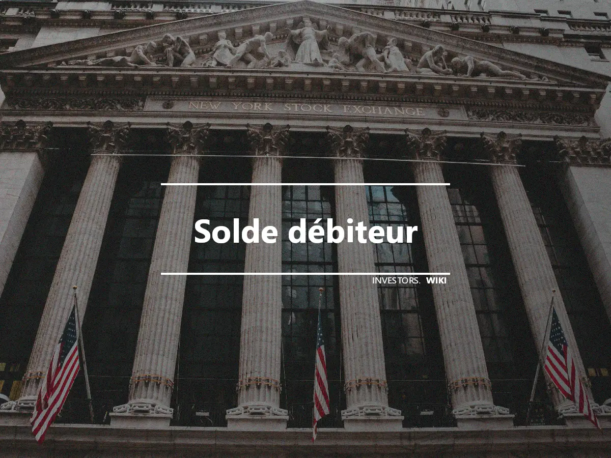 Solde débiteur