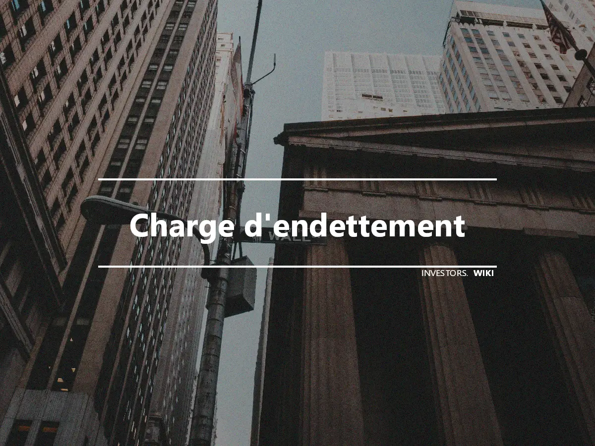 Charge d'endettement