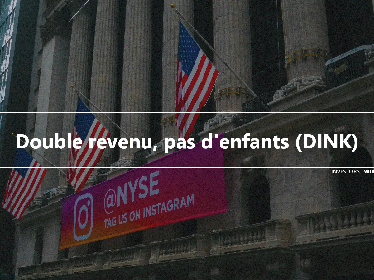 Double revenu, pas d'enfants (DINK)