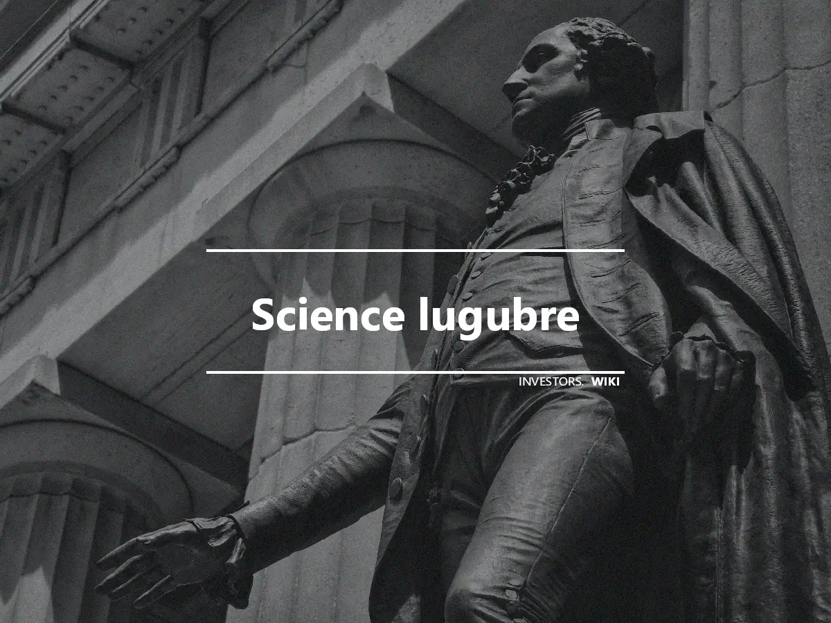 Science lugubre