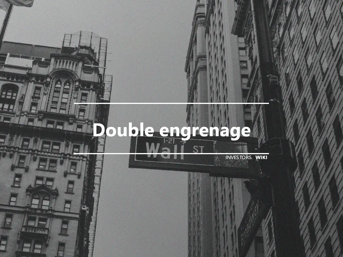 Double engrenage