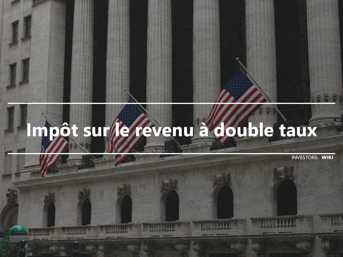 Impôt sur le revenu à double taux