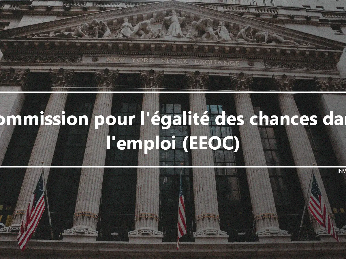 Commission pour l'égalité des chances dans l'emploi (EEOC)