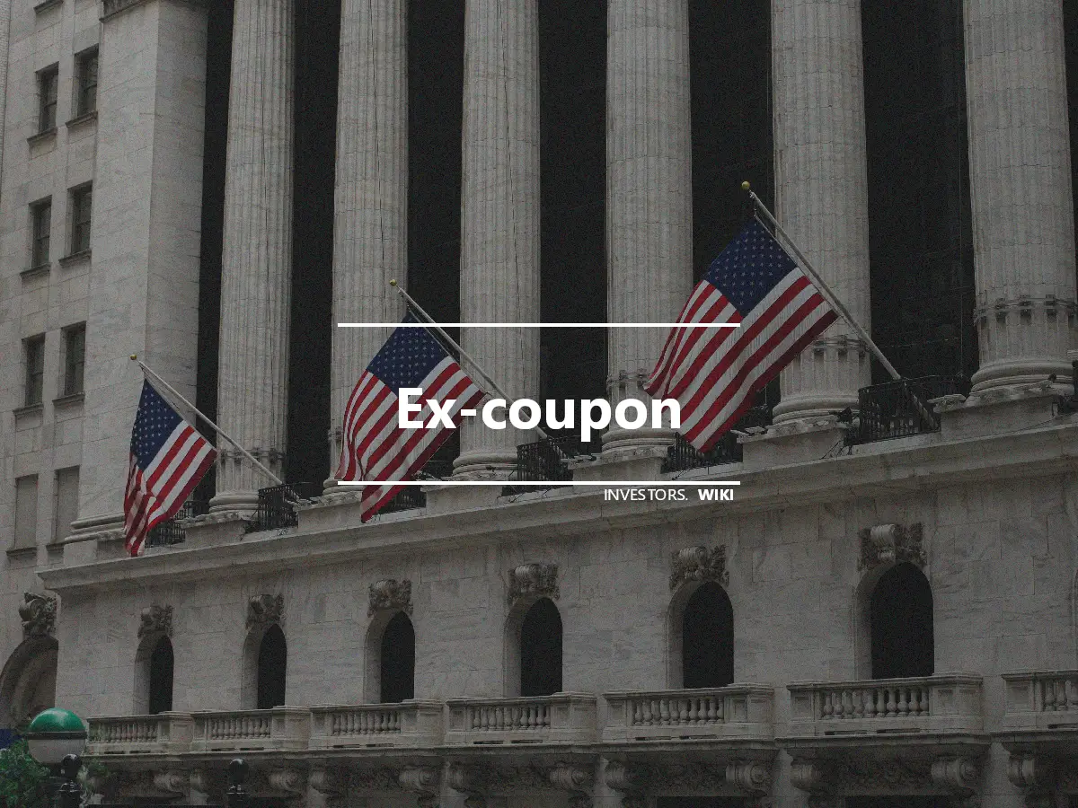 Ex-coupon