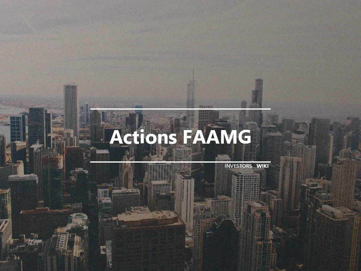 Actions FAAMG