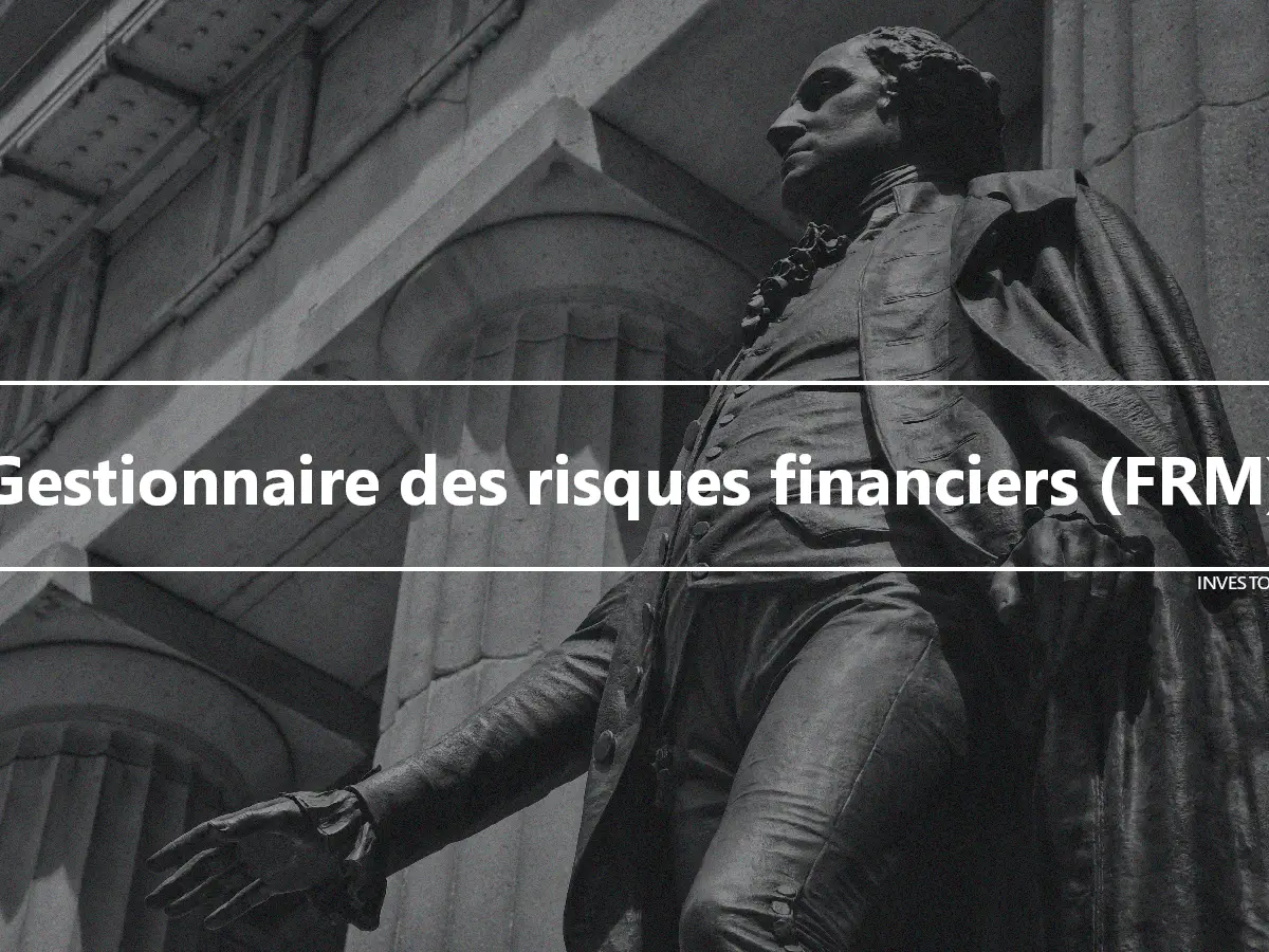 Gestionnaire des risques financiers (FRM)