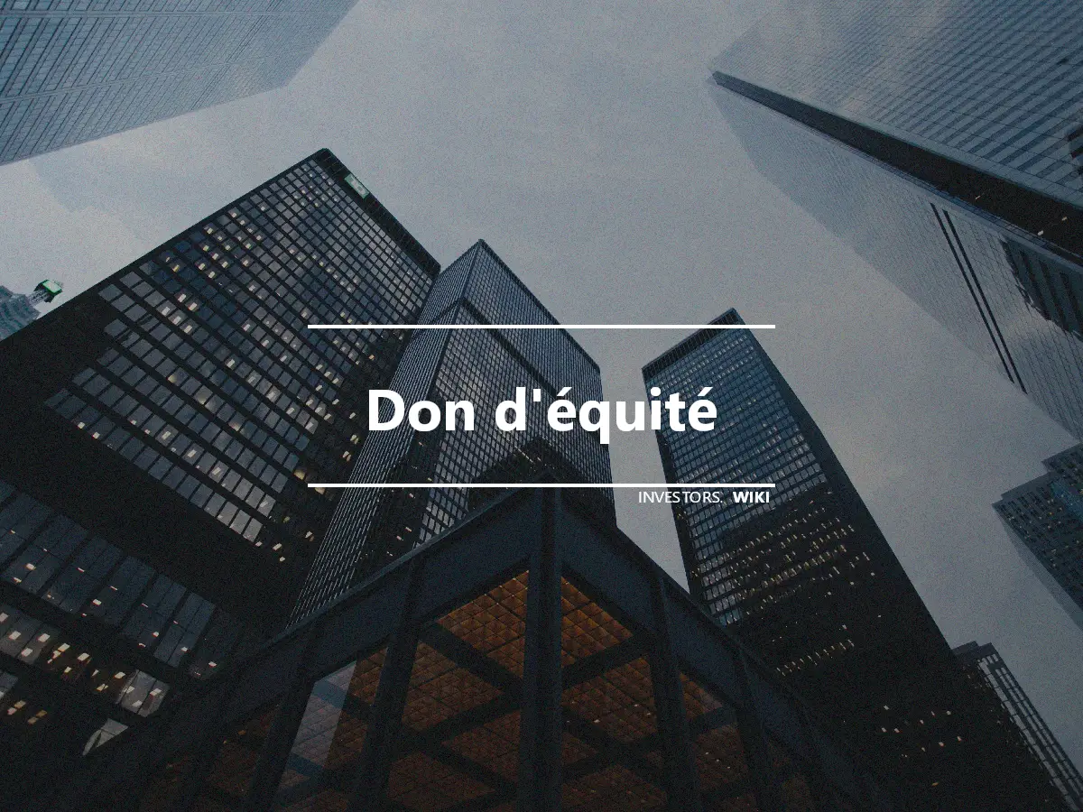 Don d'équité