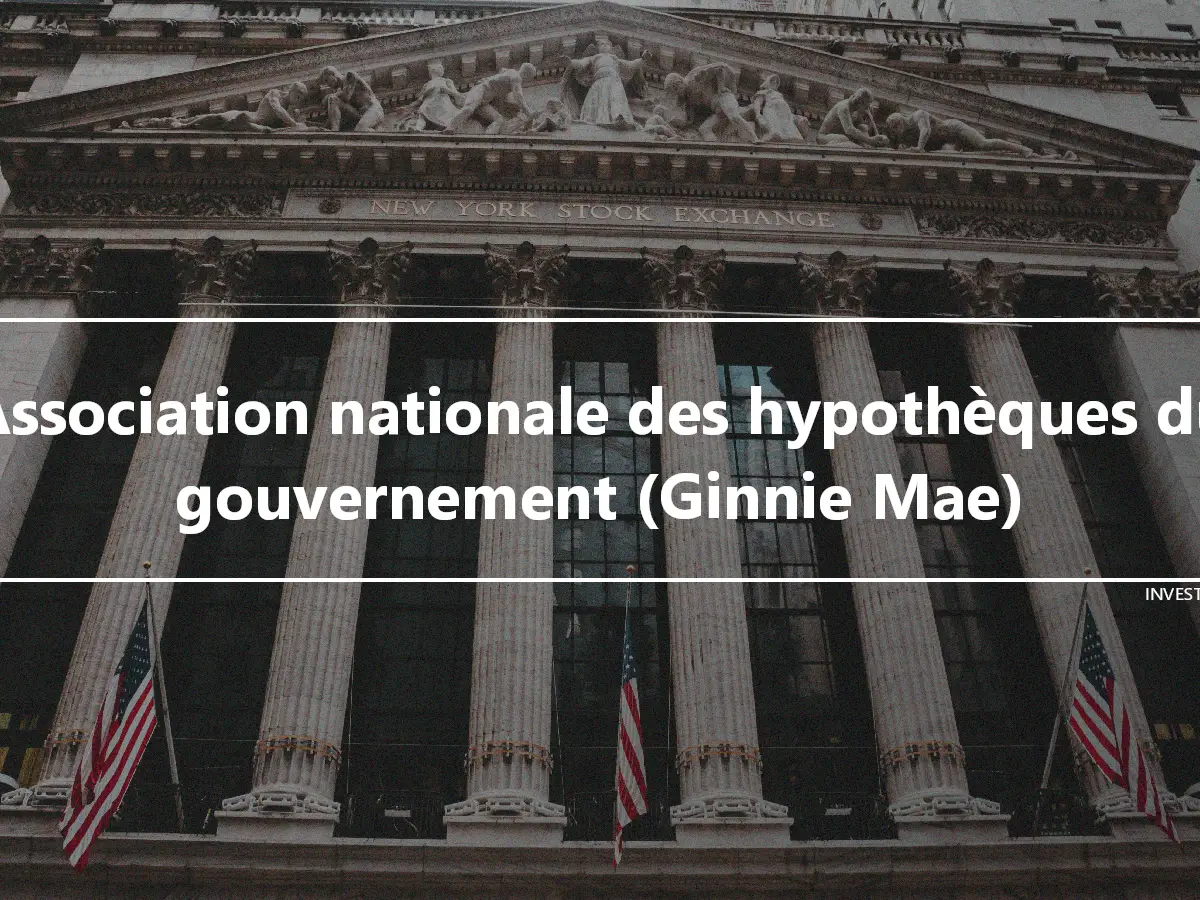 Association nationale des hypothèques du gouvernement (Ginnie Mae)